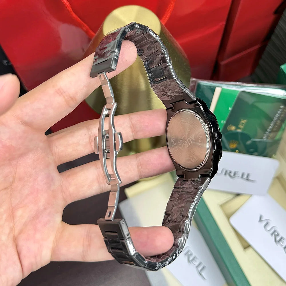Aura - 40mm - Date - Quartz