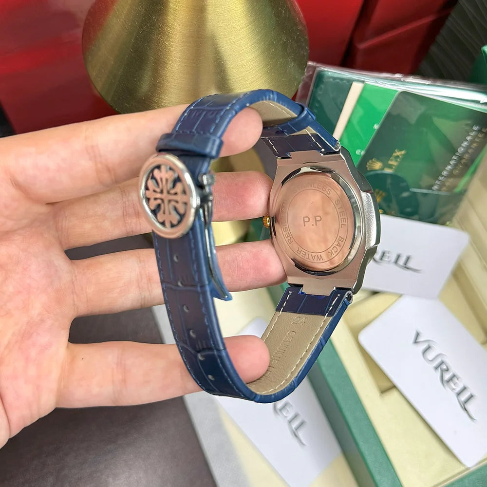 Patek Philippe - 39mm - Leather Straps