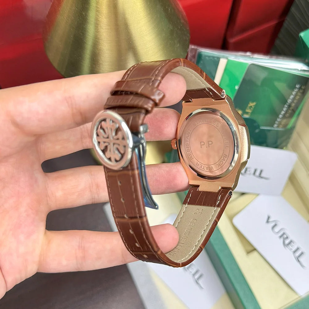 Patek Philippe - 39mm - Leather Straps