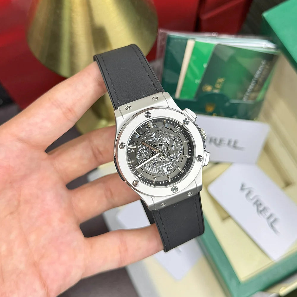 Hublot - 40mm - Leather Straps