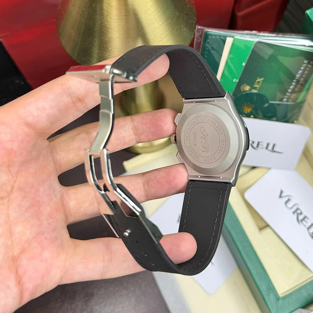 Hublot - 40mm - Leather Straps