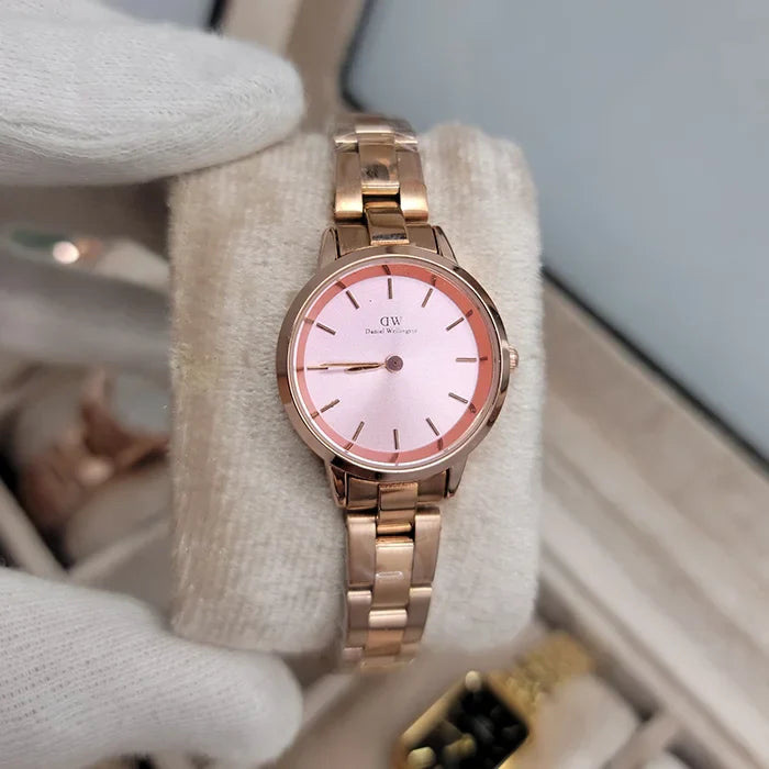 DW Watch Rose Gold (Pink Dial)