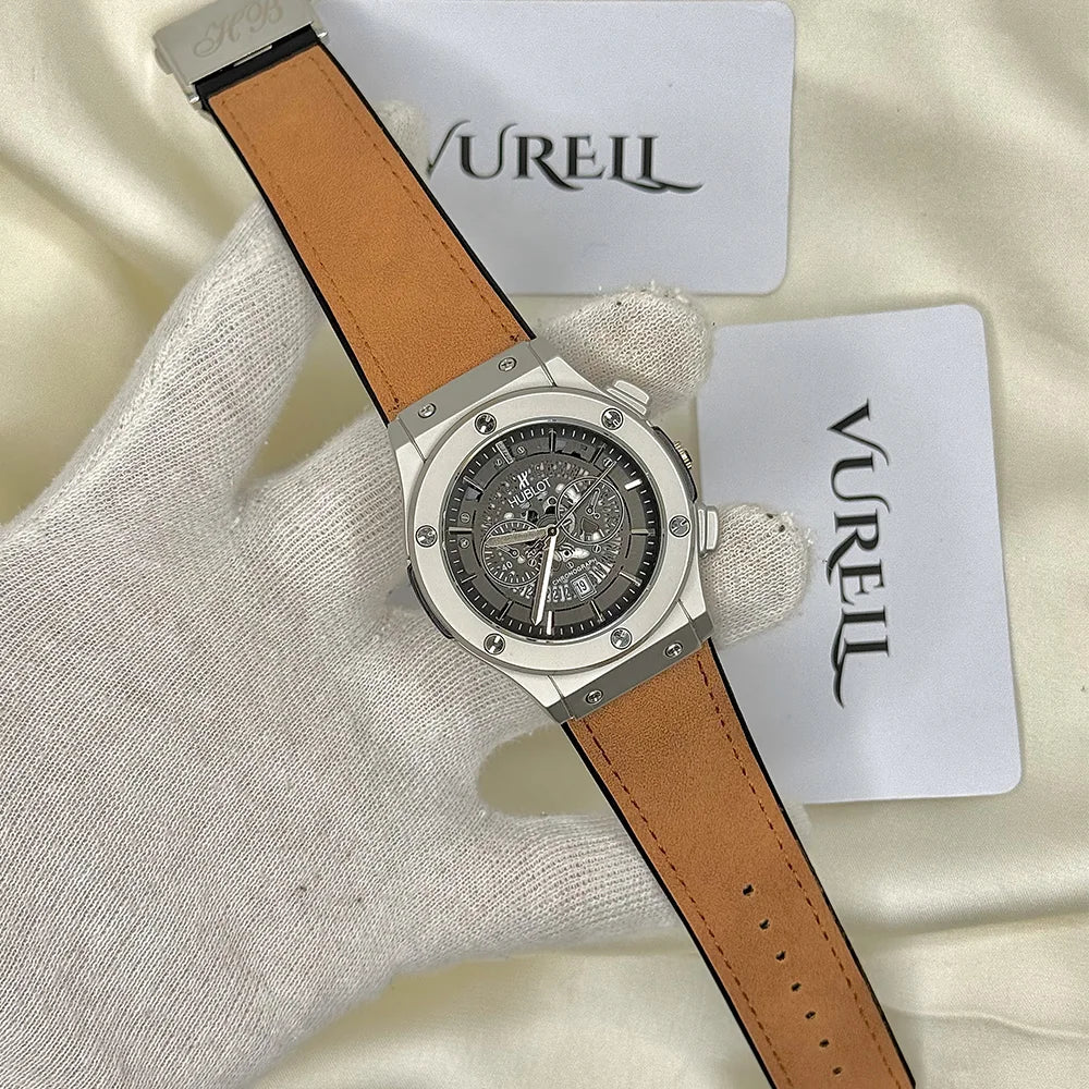 Hublot - 40mm - Leather Straps