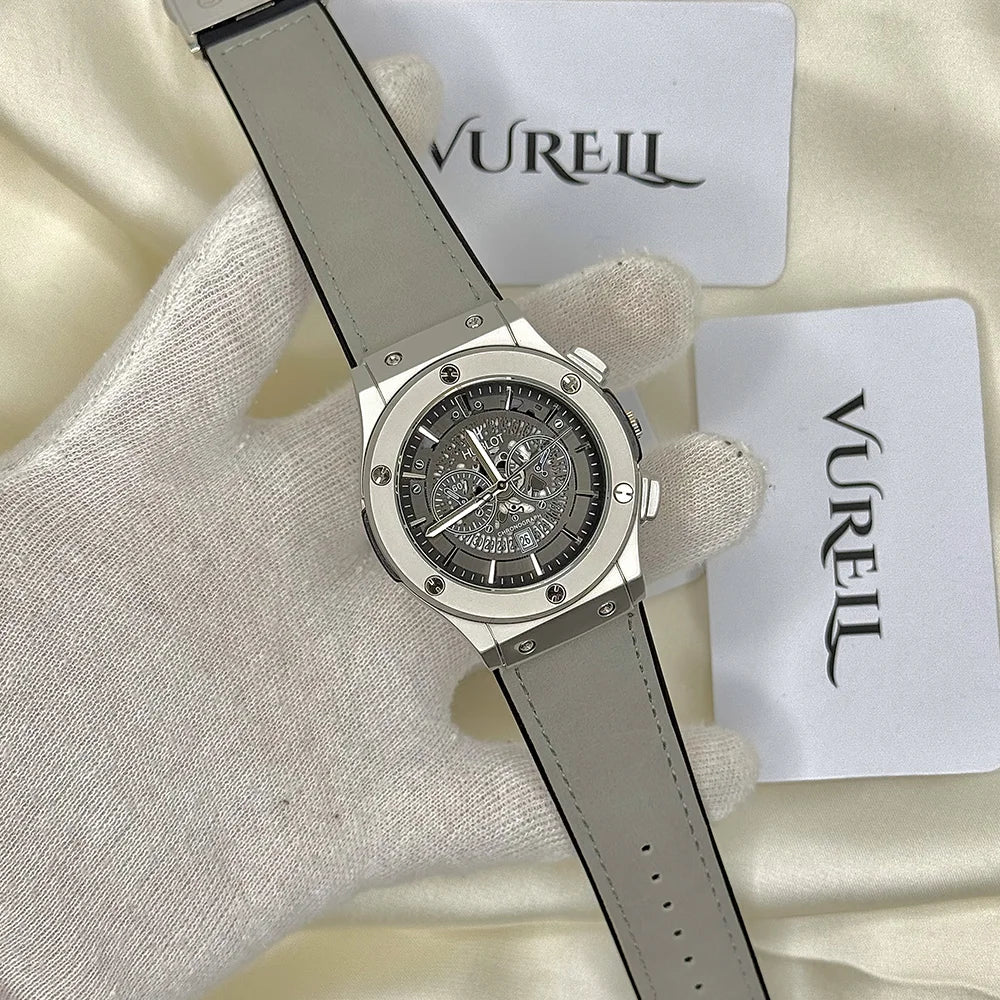Hublot - 40mm - Leather Straps