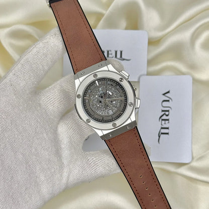 Hublot - 40mm - Leather Straps