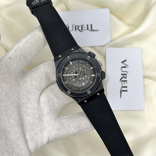 Hublot - 40mm - Leather Straps