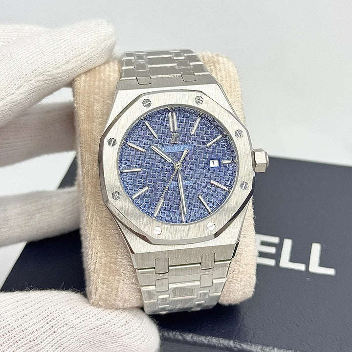 AP Auto (Silver Blue Dial)