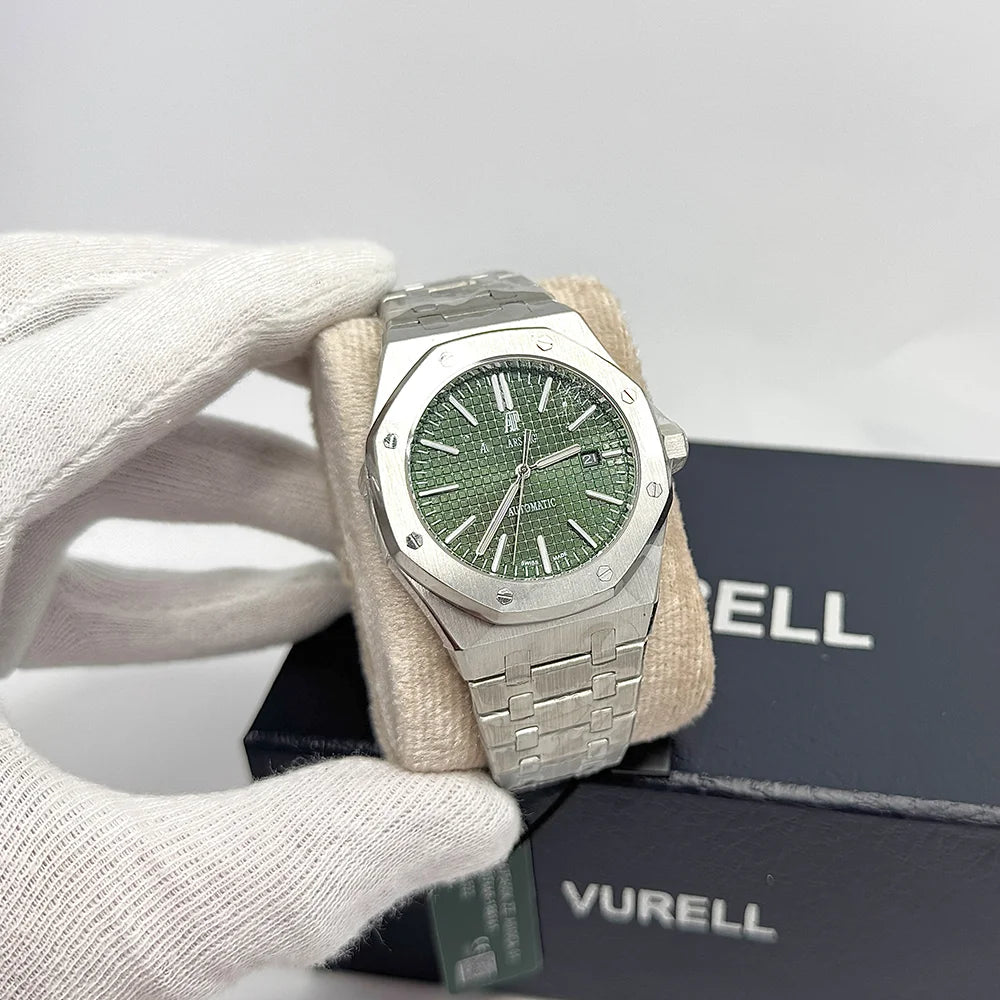 AP Auto (Silver Green Dial)