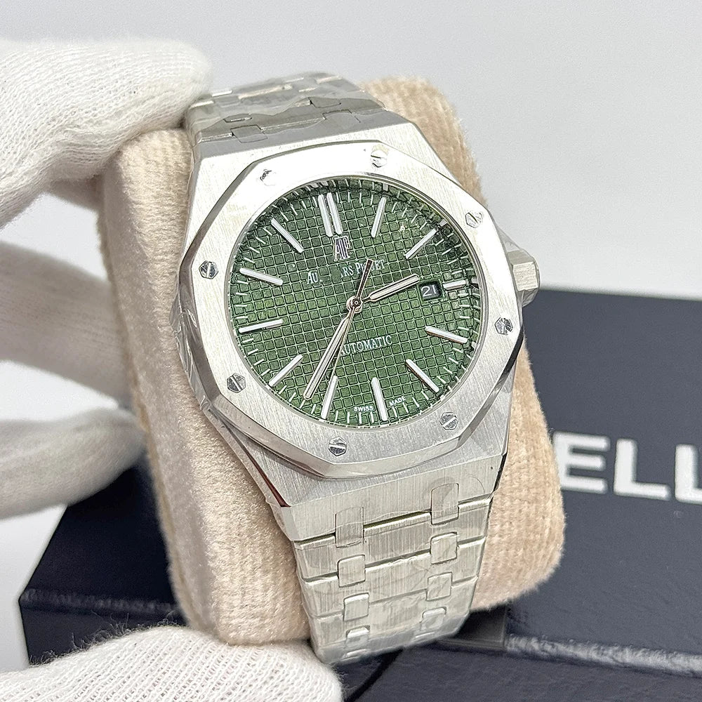 AP Auto (Silver Green Dial)