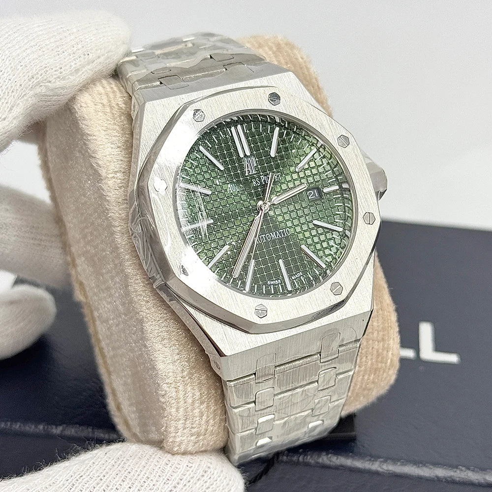 AP Auto (Silver Green Dial)