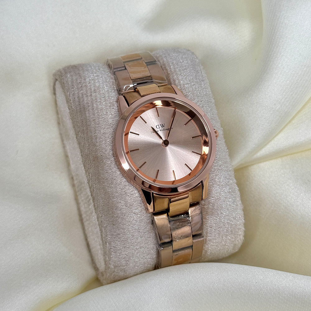 DW Watch Rose Gold Color