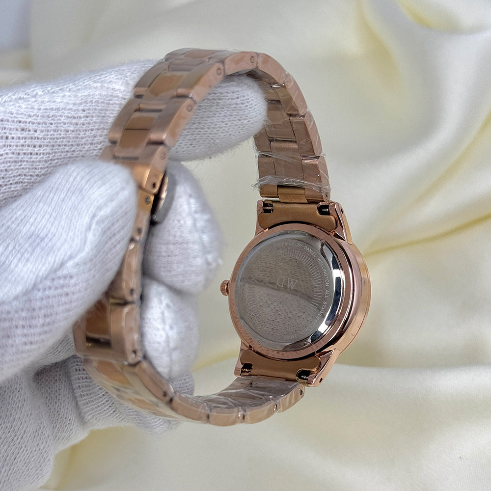 DW Watch Rose Gold Color