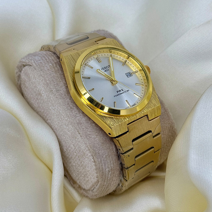 TT 1853 PRX Golden (White Dial)