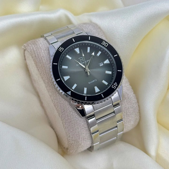 Randolph Silver (Black Dial)