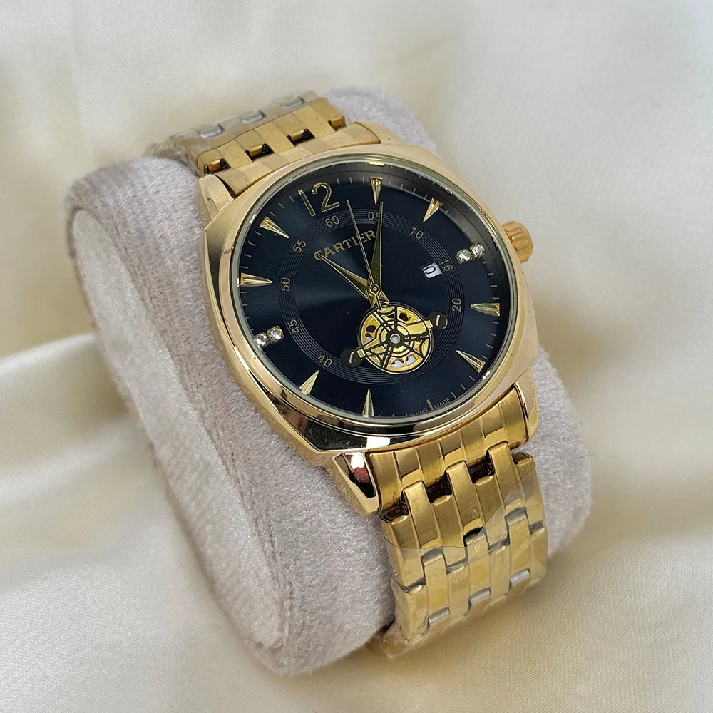 Cartier Gold (Black Dial)