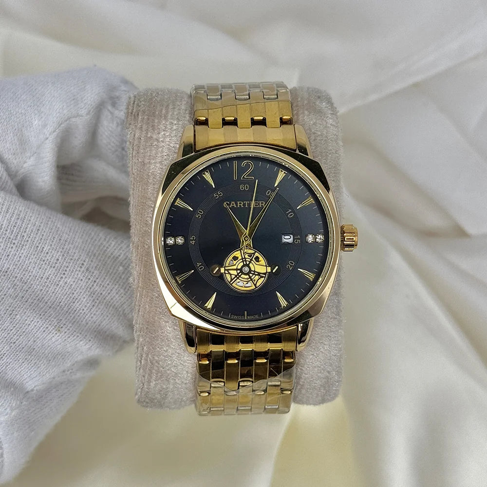 Cartier Gold (Black Dial)