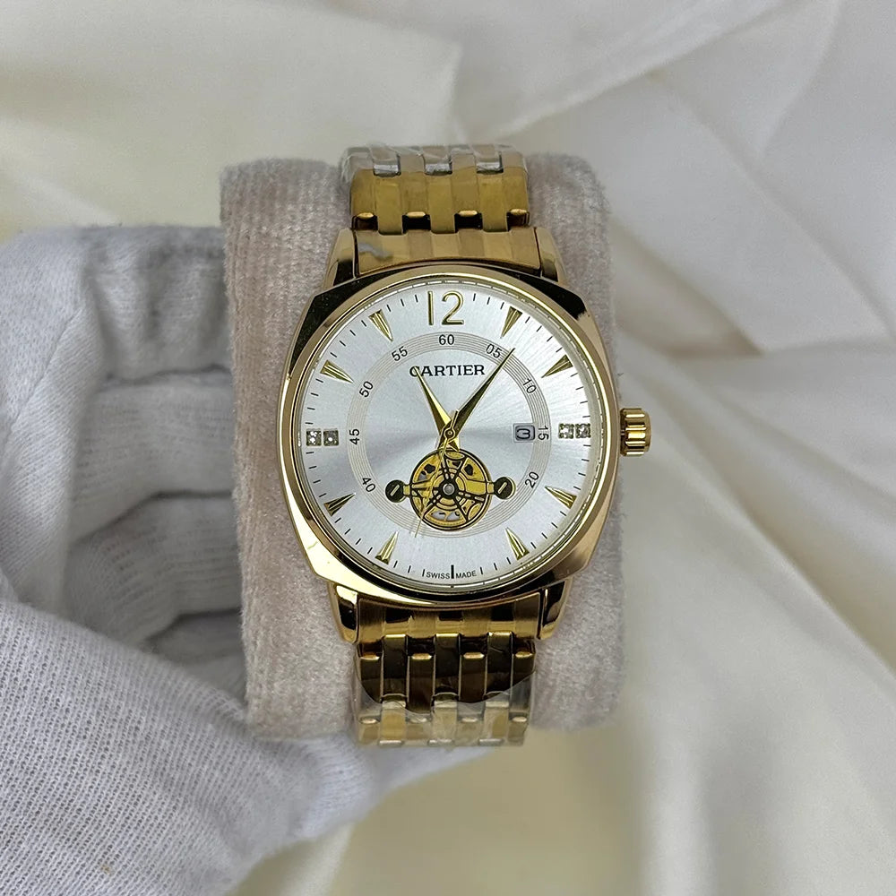 Cartier Gold (White Dial)