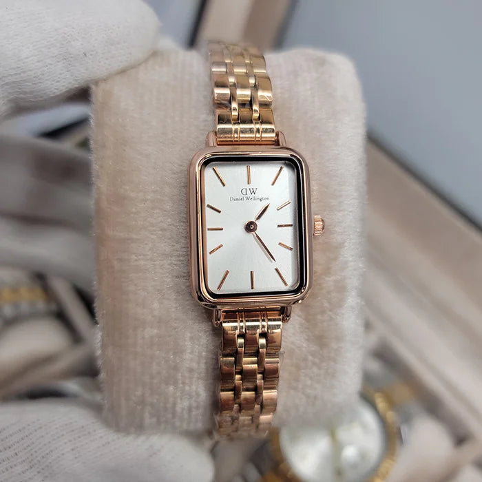 DW Watch Rose Gold (White Dial)